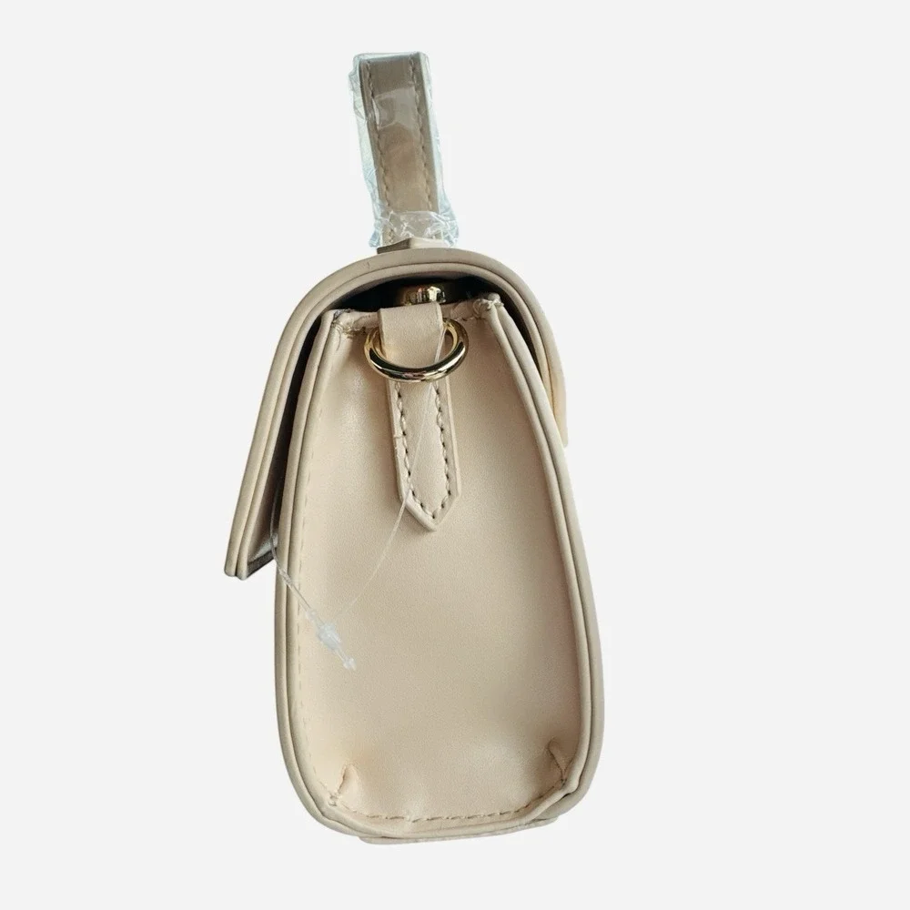 CXL by Christian Lacroix Crossbody Bag Wmn Small Nude Line Matte Patent MSRP $88